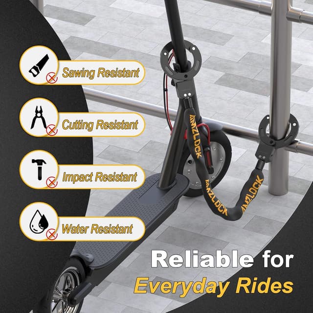 Thumbnail 4 de AMZLOCK E Scooter Schloss 90 cm 🔒