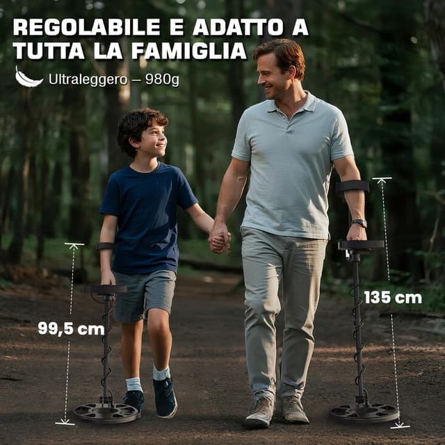 Thumbnail 5 de DR.ÖTEK Metal Detector Professionali 25 cm