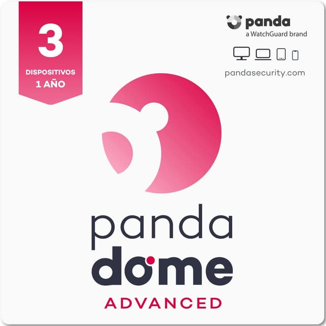 Detalle de PANDA SECURITY Panda Dome Advanced 3 dispositivos 1 año 🛡