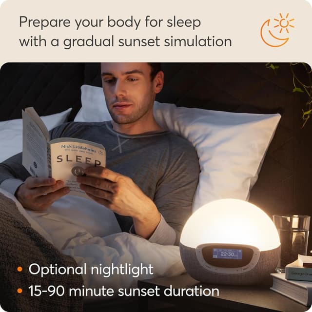 Detalle de Lumie Bodyclock Shine 300 wake-up light clock