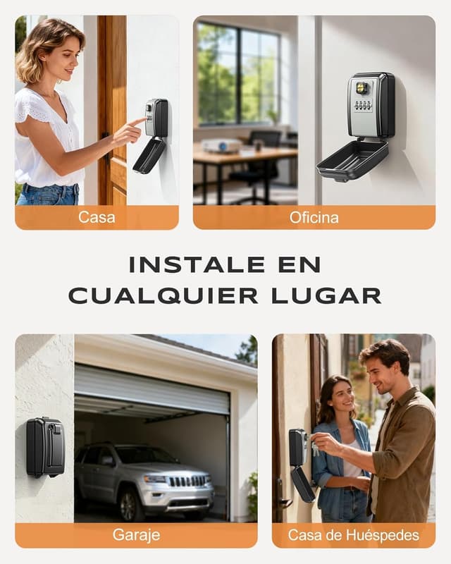 Thumbnail 5 de Mohard Cajetín llaves con código 4 dígitos 105x60x45 mm