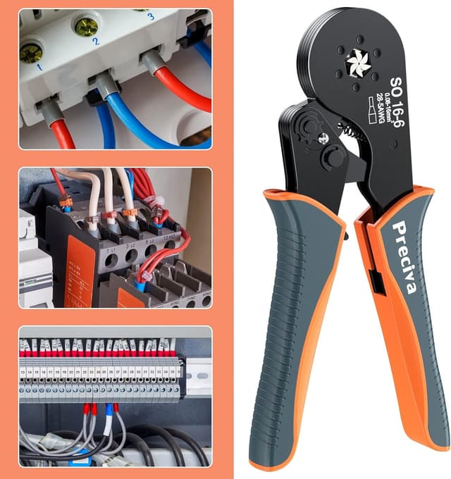 Thumbnail 6 de Crimpzange 0,08 bis 16 mm² für Aderendhülsen