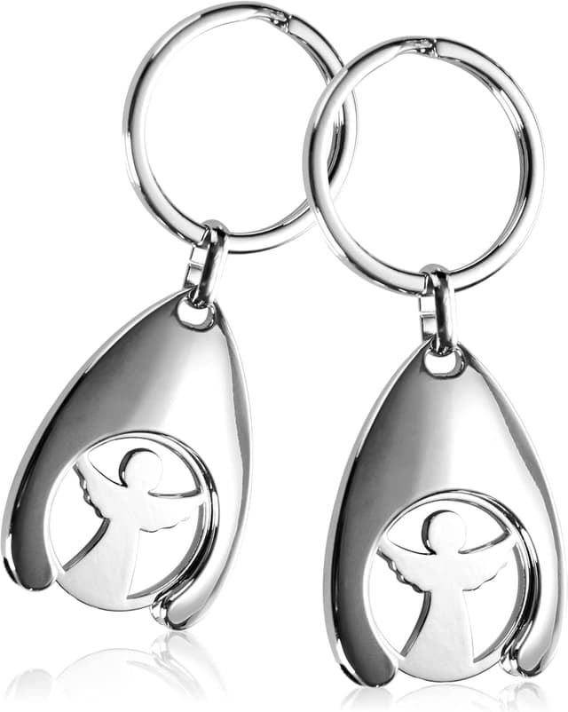 Imagen de Com-Four® Llavero Ángel Guardián con chip extraíble en OfertitasTOP