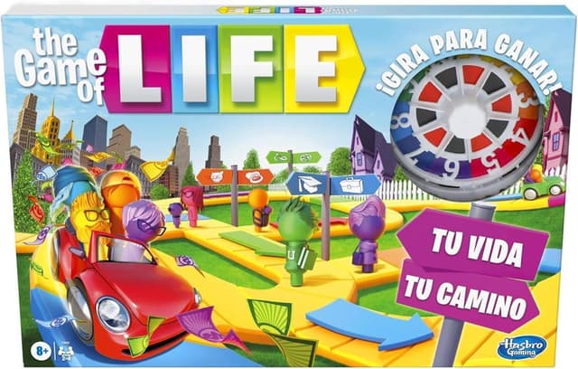 Detalle de Hasbro Gaming The Game of Life Juego de mesa 2–4 jugadores
