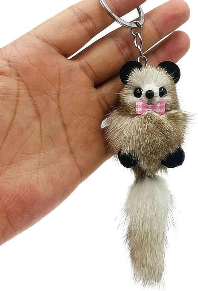 Detalle de ViWaVee Schlüsselanhänger mit Karabiner Plüsch