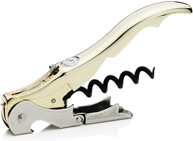 Imagen de Pulltap's Slider Boss 150 Dorado: Sacacorchos profesional con doble palanca 🍷 en OfertitasTOP