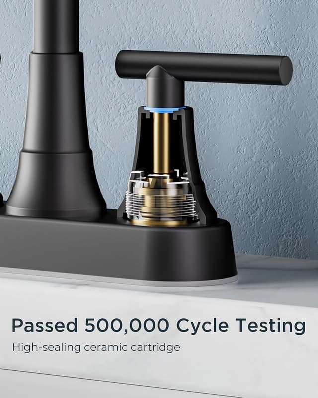 Thumbnail 6 de FORIOUS Bathroom Faucet 4 Inch Centerset 🚰