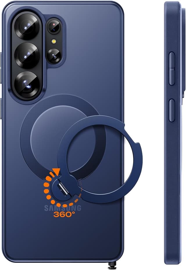 Detalle de TOCOL Galaxy S26 Ultra cover con MagSafe