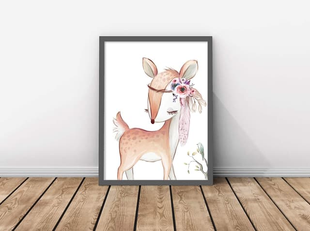 Detalle de artpin 4er Set Kinderzimmer Poster A4