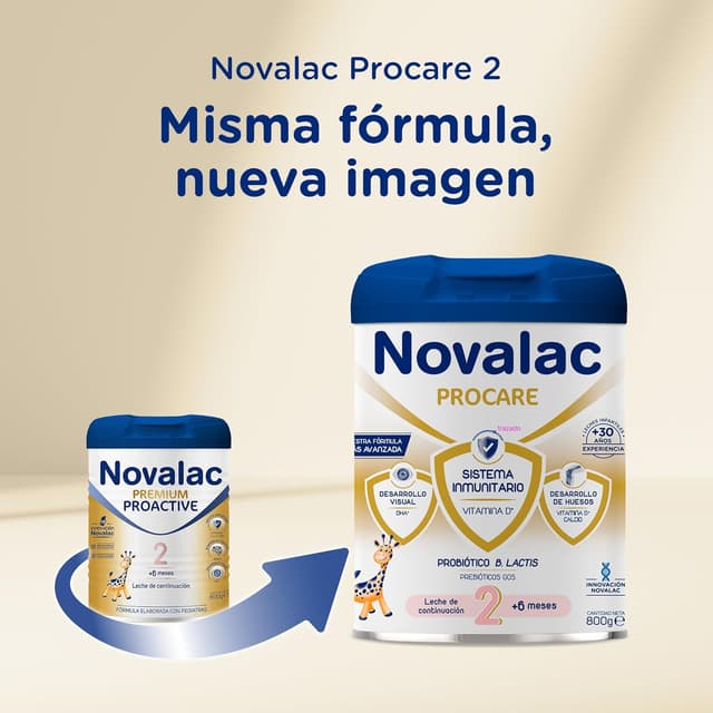 Detalle 2 de Novalac Premium Proactive 2 Leche Continua 6-12 Meses