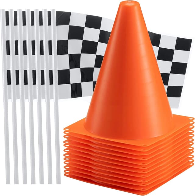Detalle de Bedwina Race Car 8-inch Mini Cones ๐