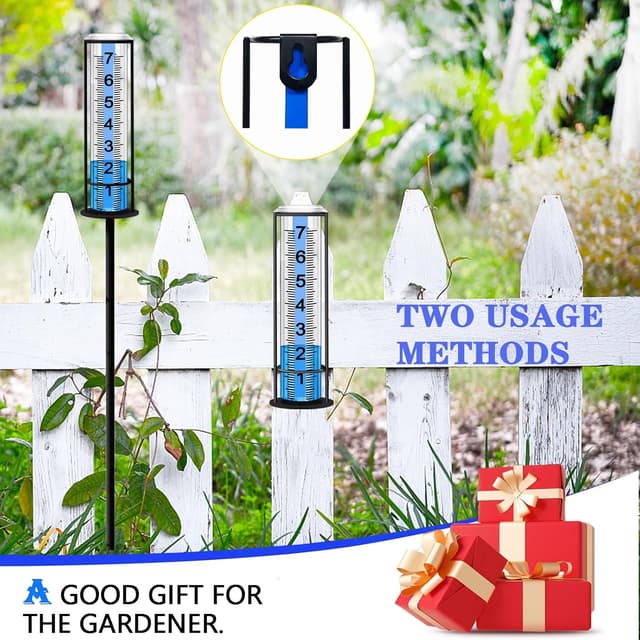 Thumbnail 6 de Rain Gauge Outdoor, 10-in. accurate rainfall meter 📏