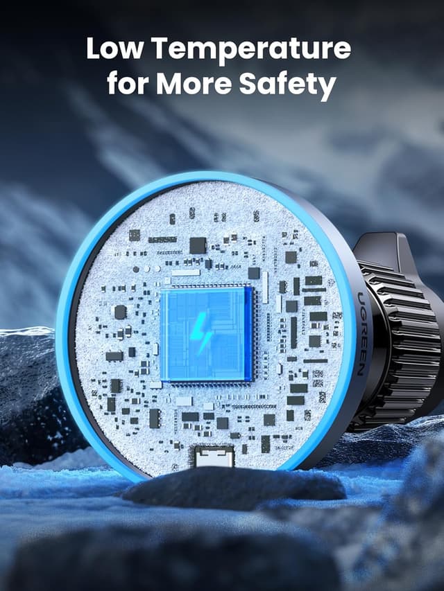 Thumbnail 6 de UGREEN 15W Wireless Car Mount Charger for iPhone