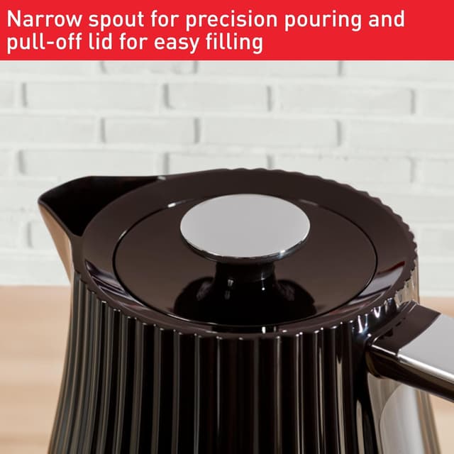 Detalle 2 de Tefal Loft Electric Kettle KO250840 (Black Glossy), 1.7L cordless fast boil