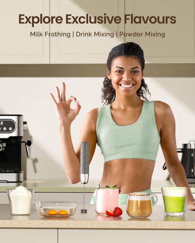 Thumbnail 6 de Maestri House LunaFro Mini rechargeable milk frother 🥛