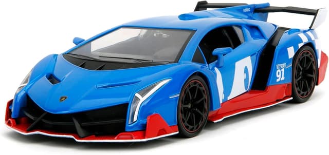 Thumbnail 2 de Jada Sonic Lamborghini Veneno 1:24