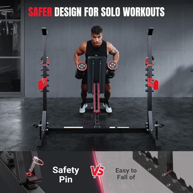 Thumbnail 6 de YOLEO Banc de Musculation Multifonction 900kg