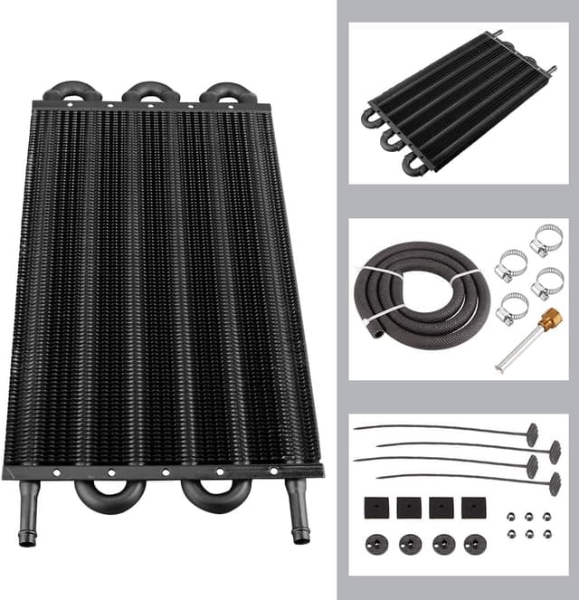 Thumbnail 3 de MUGE RACING 6 Row Transmission Oil Cooler Kit
