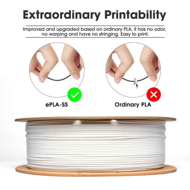 Detalle de eSUN PLA Filament 1.75mm PLA Basic