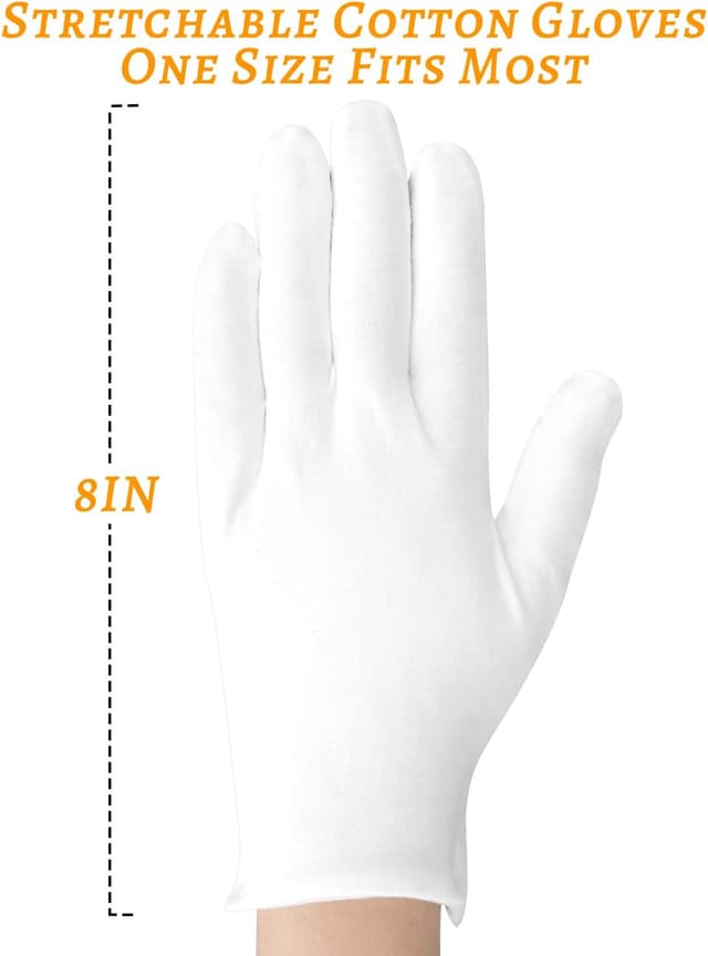 Thumbnail 3 de Cotton Gloves 30 Pcs for Eczema