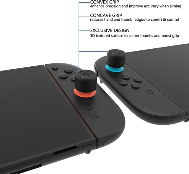 Detalle de PlayVital QUANTUM Pro thumbstick grips