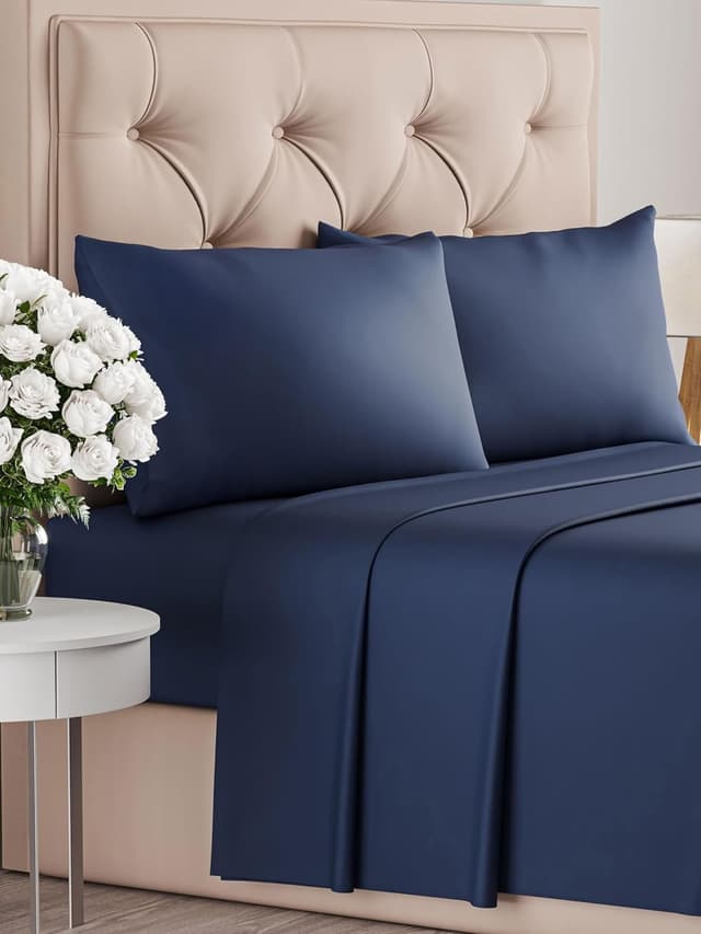 Detalle de CGK Unlimited ensemble draps bleu marine 4 pièces