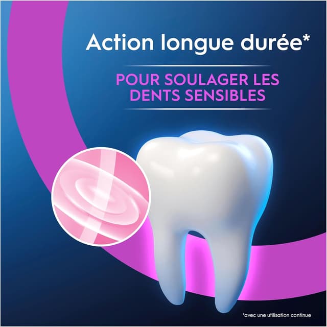 Detalle 2 de Oral-B Dentifrice dents sensibles Professional Protection – arôme Eucalyptus Menthe poivrée, pack 2 x 75 ml
