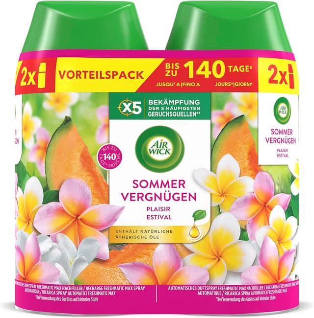 Detalle 2 de Air Wick Freshmatic Max Duo Sommervergnügen