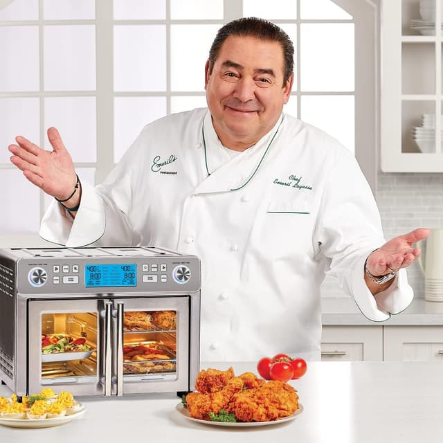 Thumbnail 1 de Emeril Lagasse Dual Zone 360 Air Fryer Oven 25 QT