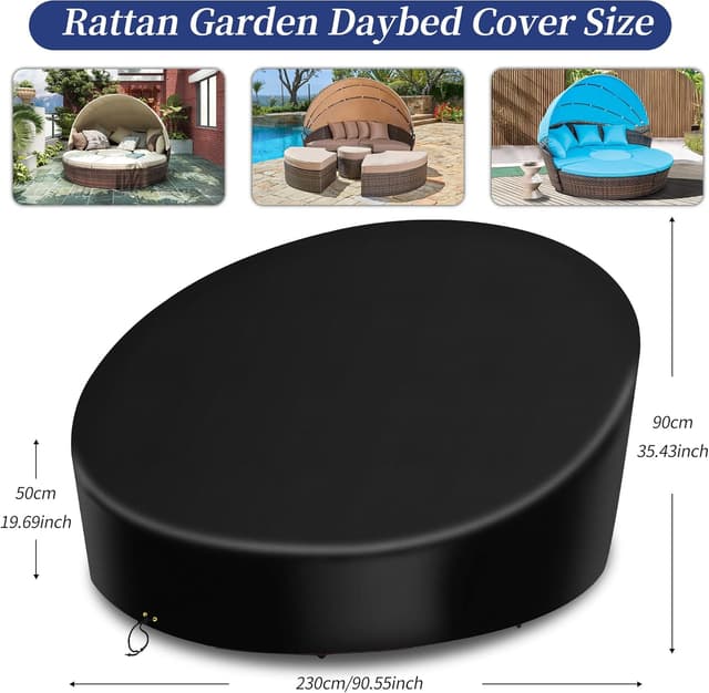 Detalle 2 de RICHIE Sonneninsel Abdeckung 230x50/90cm