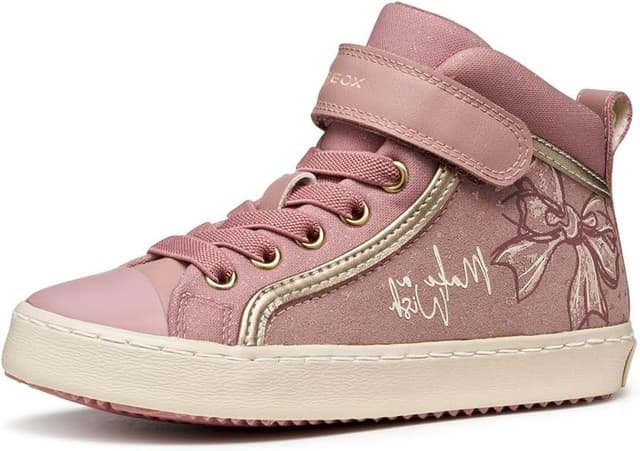 Detalle 2 de Geox J Kalispera Girl Basket pour fille : légères, amorties et faciles à enfiler