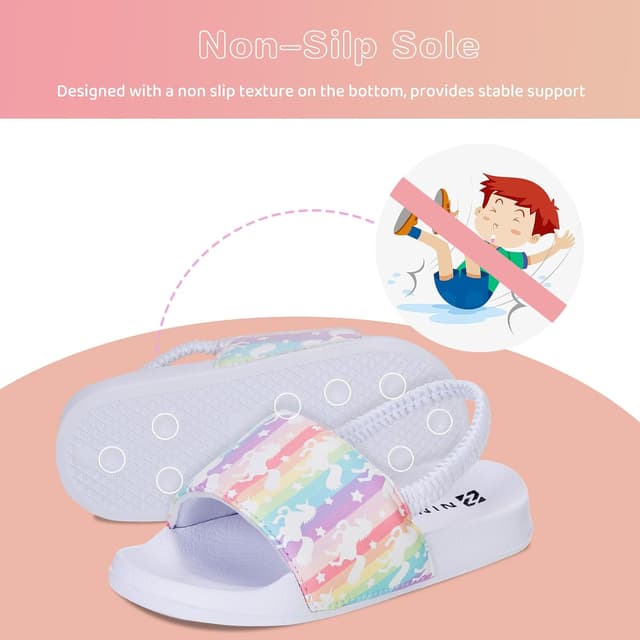 Detalle de WateLves Toddler Water Slides & Sandals for Swim, Beach & Pool Days