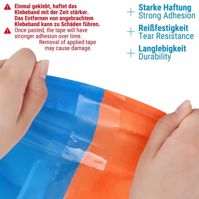 Thumbnail 2 de ecooe Ruban de réparation de tente 5 cm x 3 m 🎪