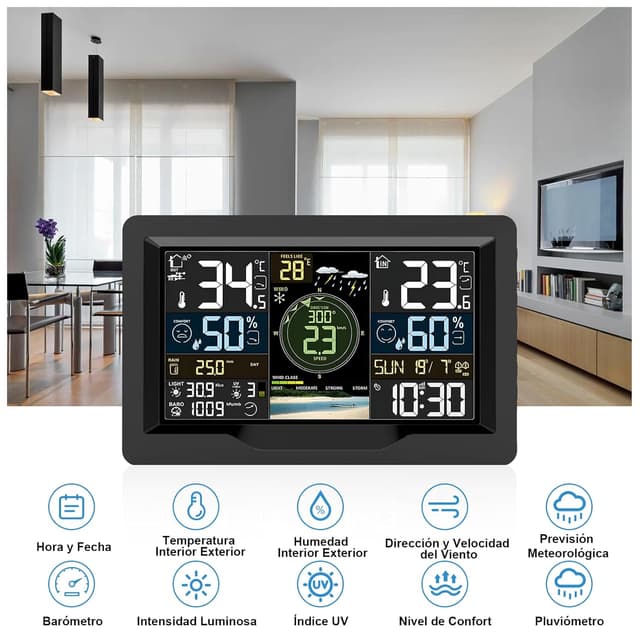 Thumbnail 3 de jely Estación Meteorológica Wifi con App