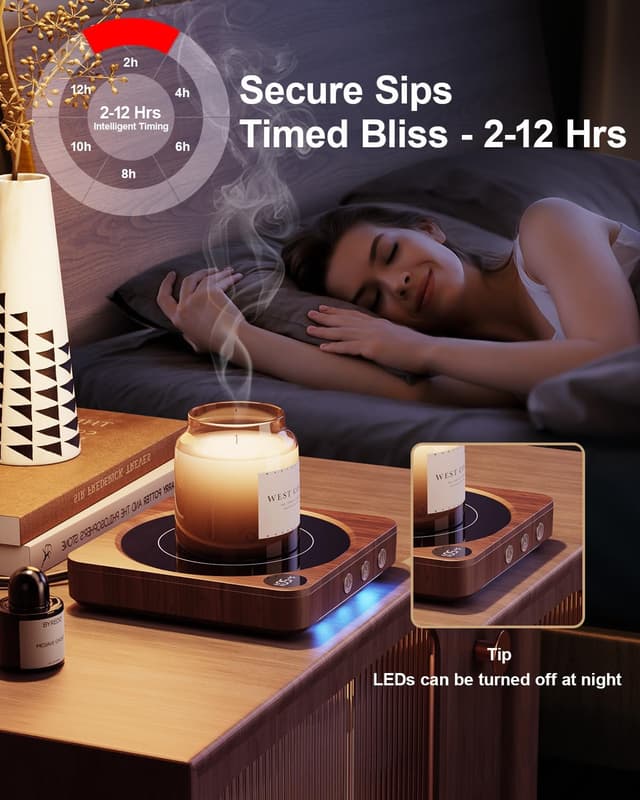 Thumbnail 4 de House Gem 36W Mug Warmer 5.2in Plate