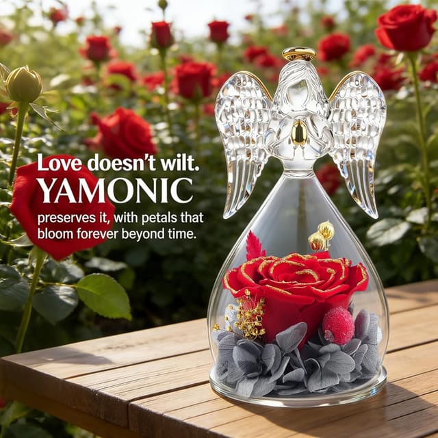 Thumbnail 3 de Yamonic Mom Angel Figurine 5.2in 🌹