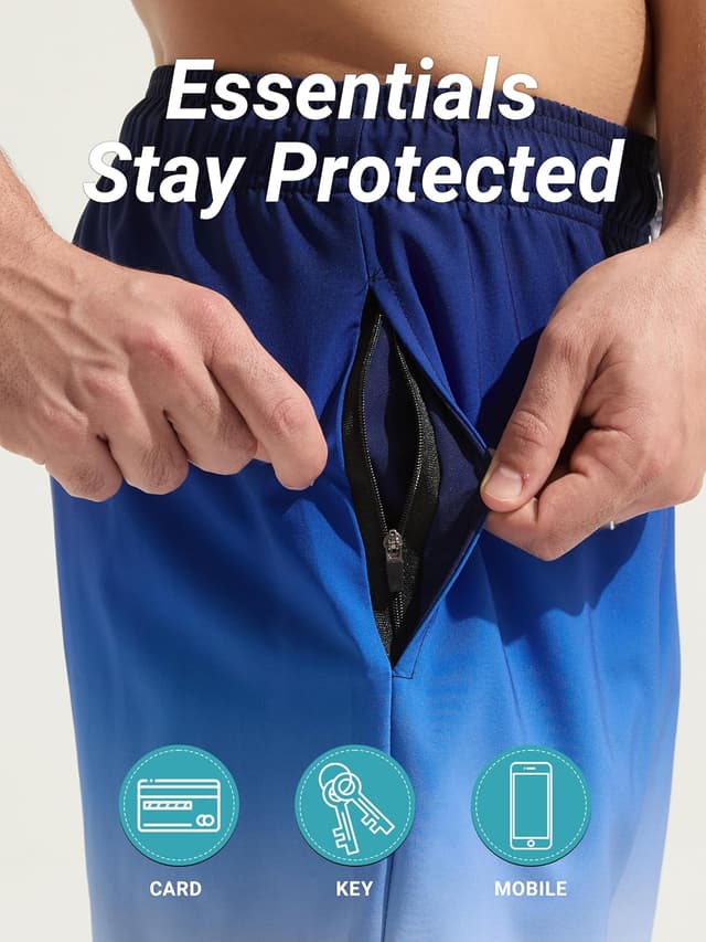 Detalle 2 de Arcweg Short de bain homme avec poches