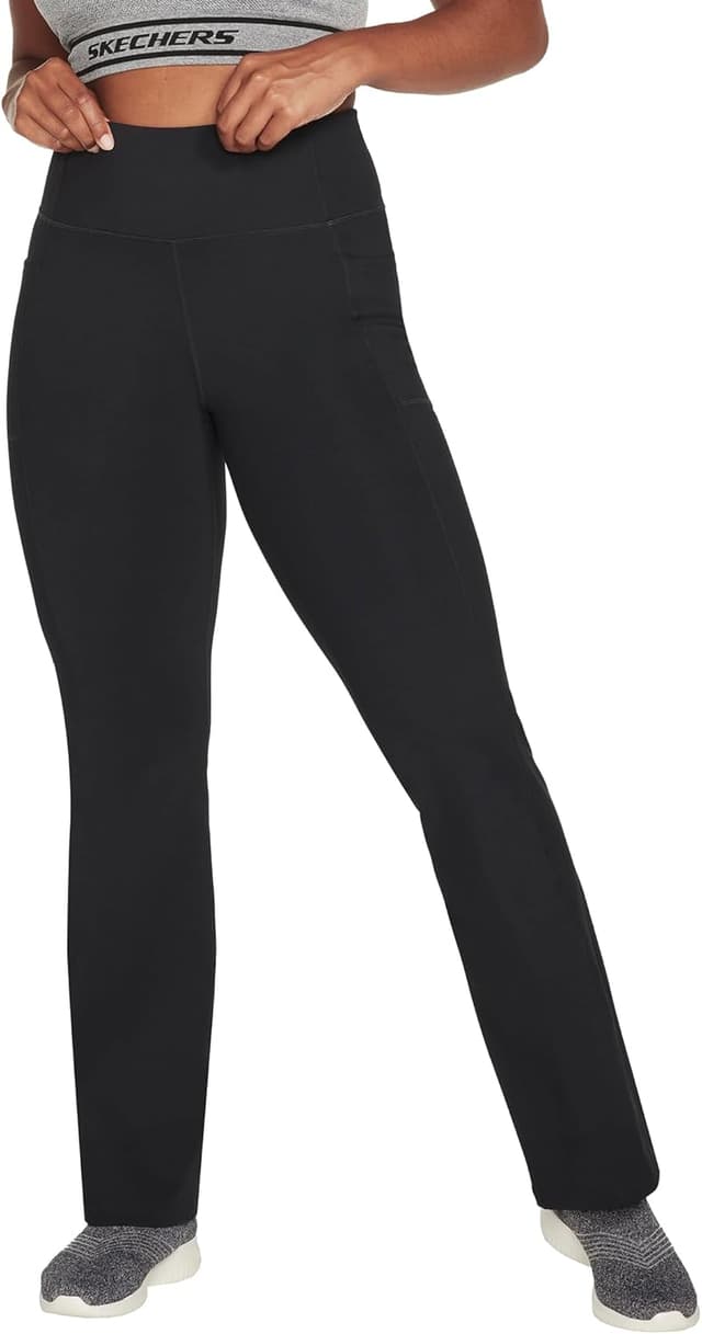 Thumbnail 2 de Skechers Go Walk High Waisted Evolution Flare Pant Leggings