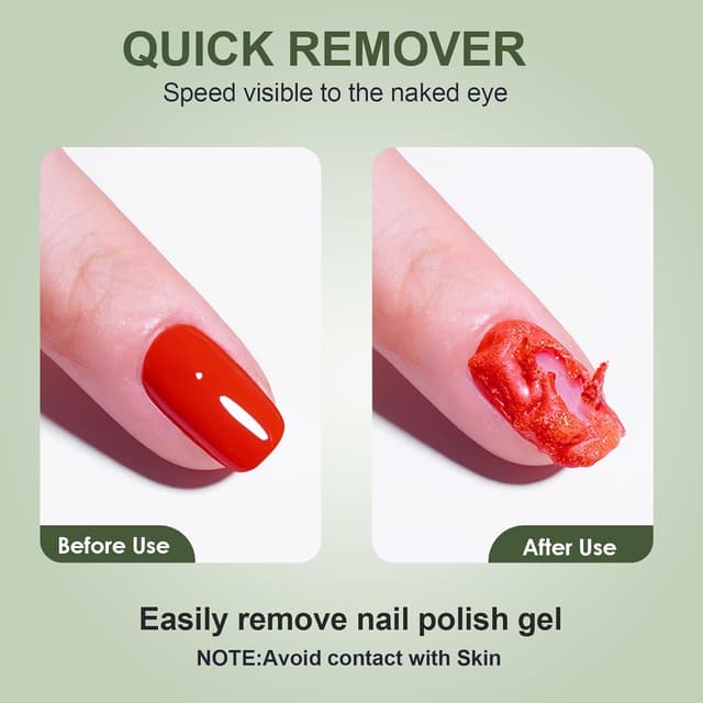 Detalle 2 de Yagaspantery Gel-Nagellackentferner 2-Stück 15 ml