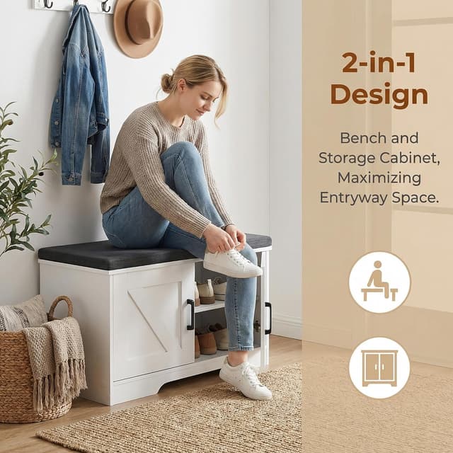 Detalle de HOMSHO 2-Tier Storage Bench 27.6