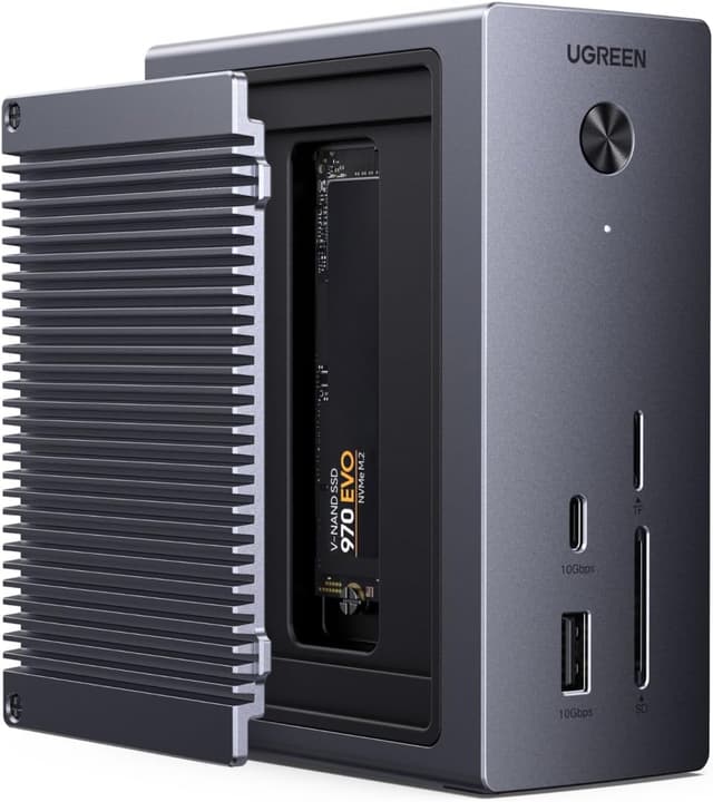 Detalle de UGREEN Revodok Pro Docking Station 10 in 1