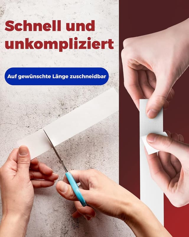 Detalle 2 de DIY Doctor doppelseitiges Klebeband Extra Stark – universelle Montagebandrolle 21 mm x 20 m