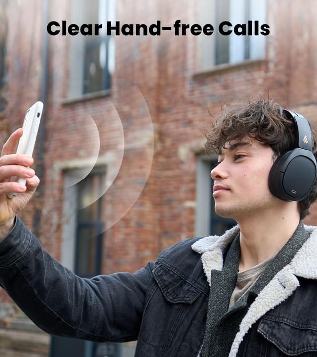 Detalle 2 de Edifier W80 over-ear ANC headphones -49dB