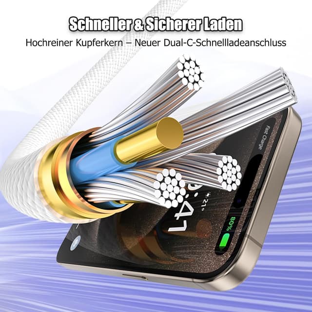 Thumbnail 3 de iPad Ladegerät mit Kabel Original 25W USB-C Netzteil