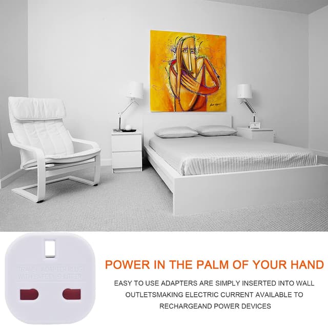 Thumbnail 4 de Jsdoin EU Travel Adapter 6‑Pack