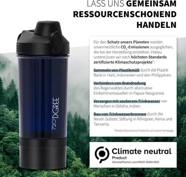 Thumbnail 5 de 720°DGREE Fitness Shaker uberShaker - Mezcla Perfecta para Proteínas 💪