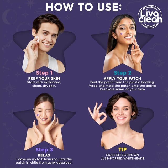 Thumbnail 2 de Livaclean Star Pimple Patches with Hydrocolloid ⚡