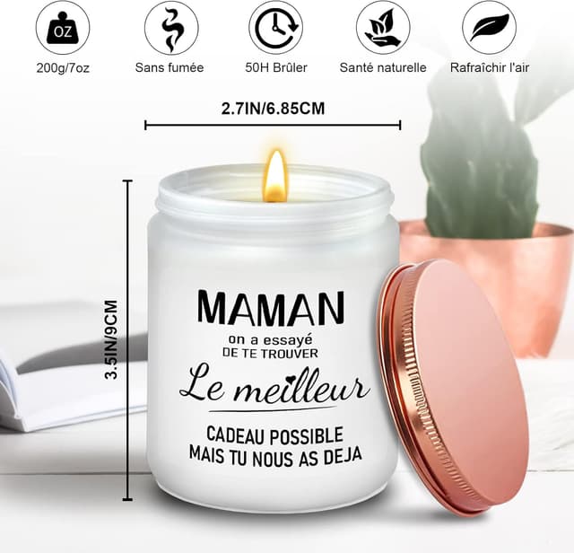 Thumbnail 5 de Bougie Maman Cire de Soja 200g 🕯