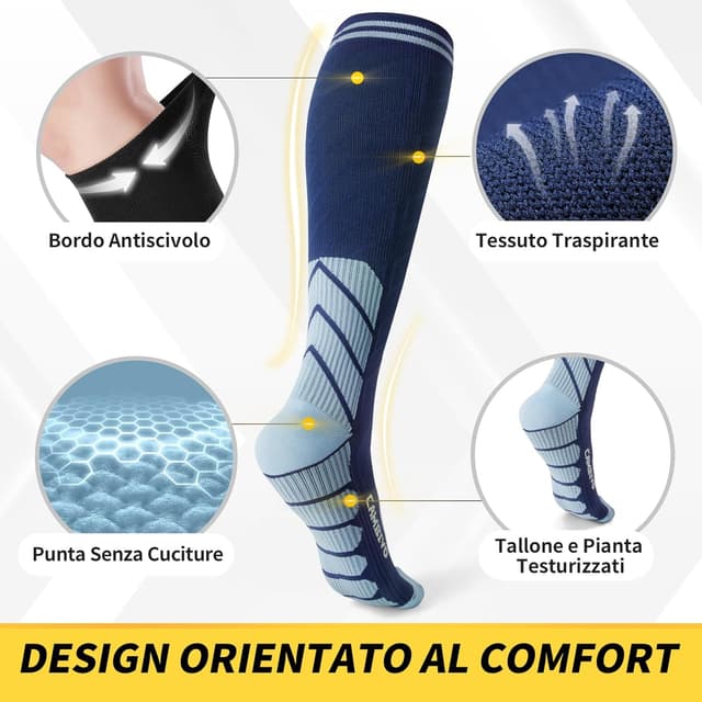 Detalle 2 de CAMBIVO calze compressione graduata 20-30 mmHg