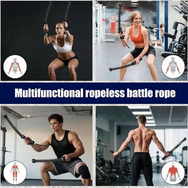 Detalle de Ropeless battle rope 1.44 lb cordless